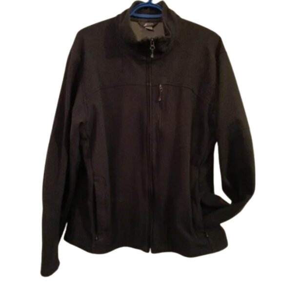 MEC Men's Black Softshell Jacket – Versatile, Durable, and Built for Adventure - Picture 3 of 6